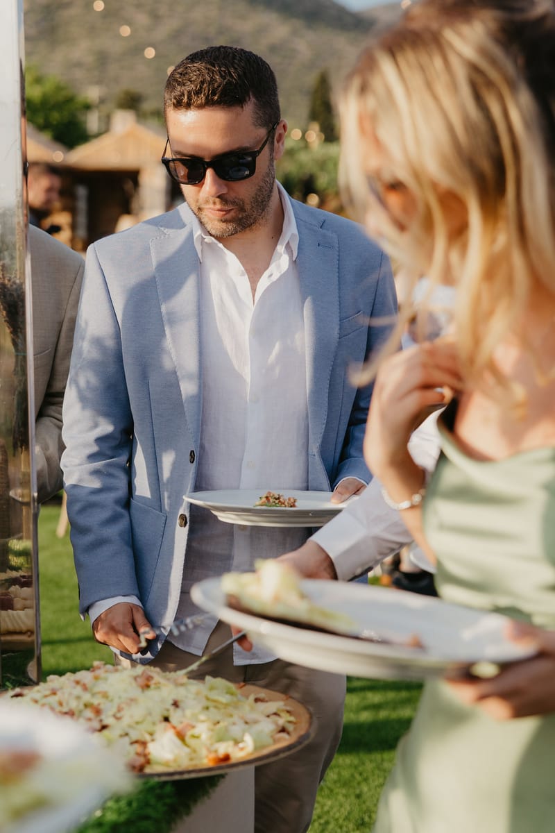 Aimee & Seymour Wedding at the Pyrgos Melissourgou