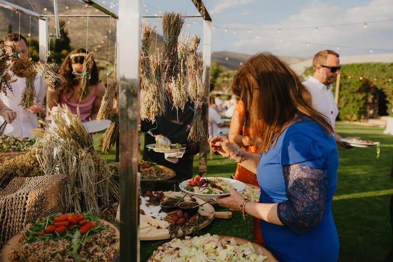Aimee & Seymour Wedding at the Pyrgos Melissourgou