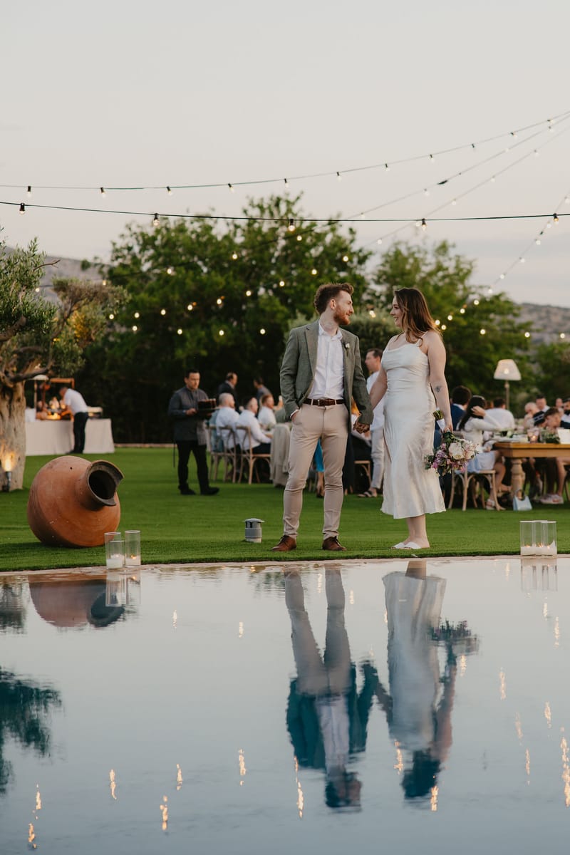 Aimee & Seymour Wedding at the Pyrgos Melissourgou