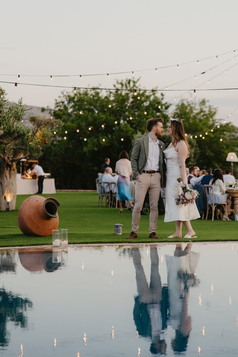 Aimee & Seymour Wedding at the Pyrgos Melissourgou