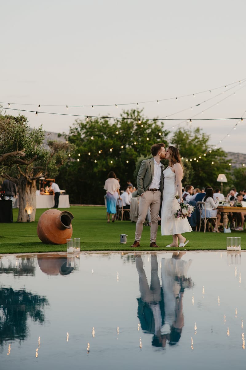 Aimee & Seymour Wedding at the Pyrgos Melissourgou