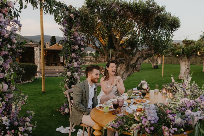 Aimee & Seymour Wedding at the Pyrgos Melissourgou