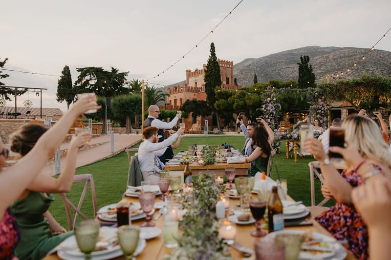 Aimee & Seymour Wedding at the Pyrgos Melissourgou