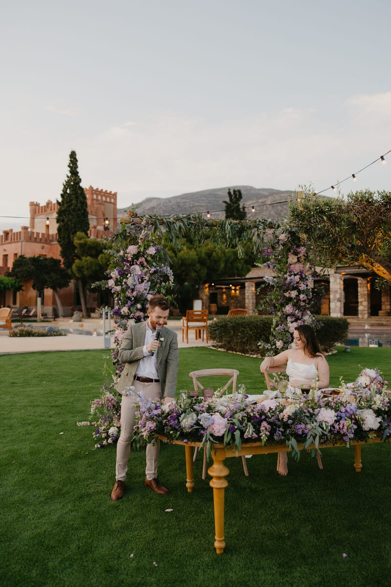 Aimee & Seymour Wedding at the Pyrgos Melissourgou