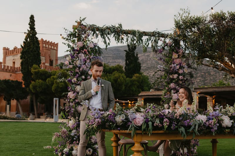 Aimee & Seymour Wedding at the Pyrgos Melissourgou