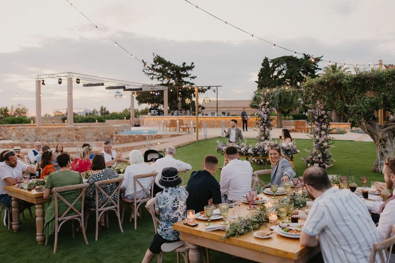 Aimee & Seymour Wedding at the Pyrgos Melissourgou