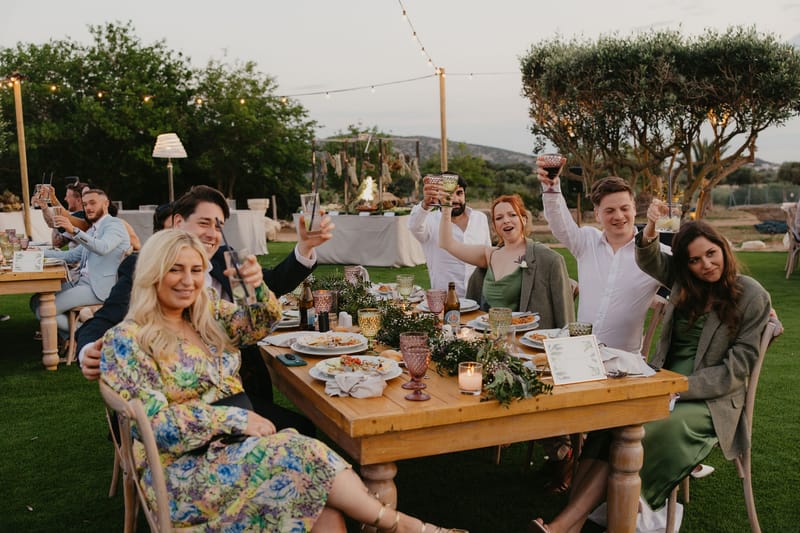 Aimee & Seymour Wedding at the Pyrgos Melissourgou