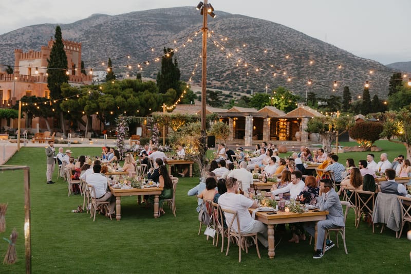 Aimee & Seymour Wedding at the Pyrgos Melissourgou