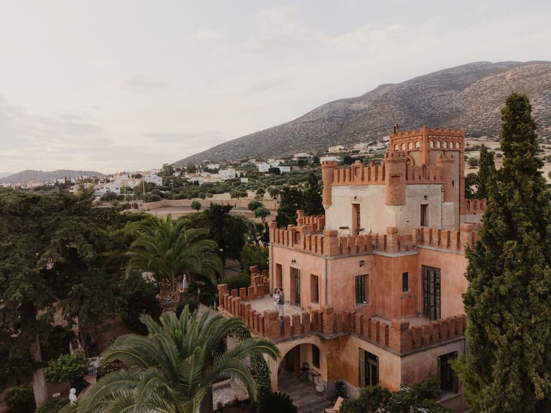 Aimee & Seymour Wedding at the Pyrgos Melissourgou