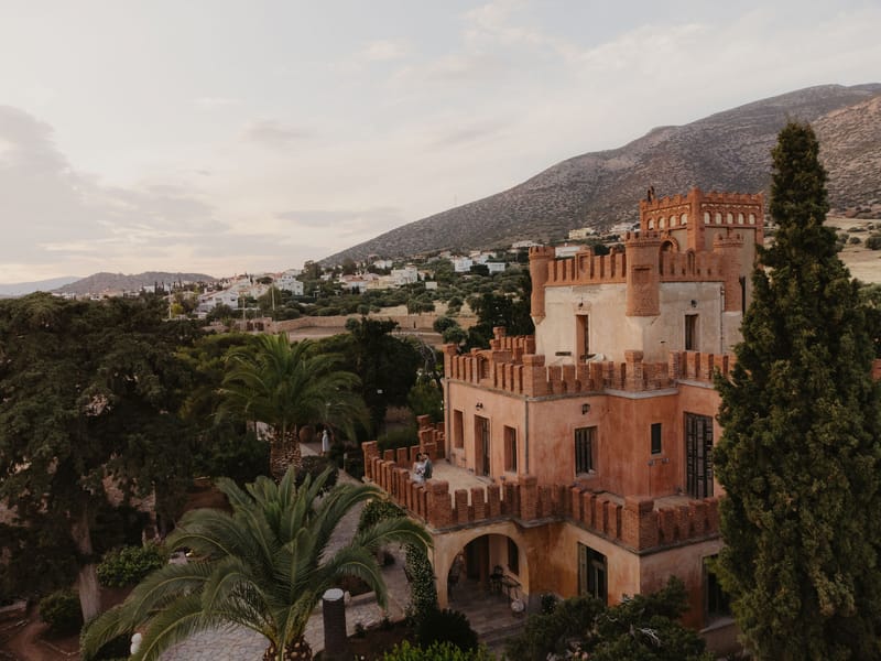 Aimee & Seymour Wedding at the Pyrgos Melissourgou