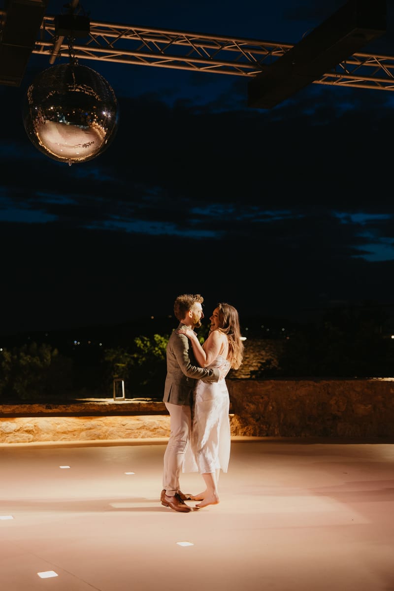 Aimee & Seymour Wedding at the Pyrgos Melissourgou