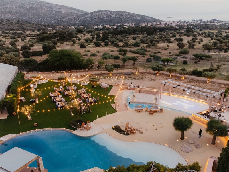 Aimee & Seymour Wedding at the Pyrgos Melissourgou