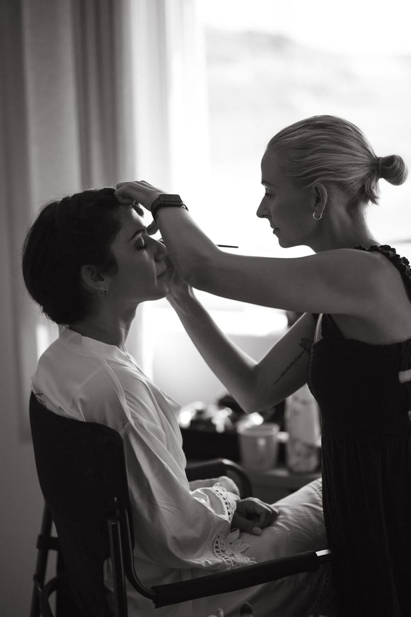 Eliana & Peter Bohemian wedding in Ios