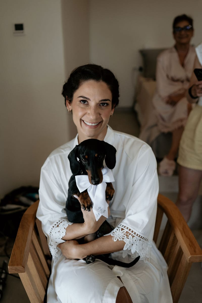 Eliana & Peter Bohemian wedding in Ios