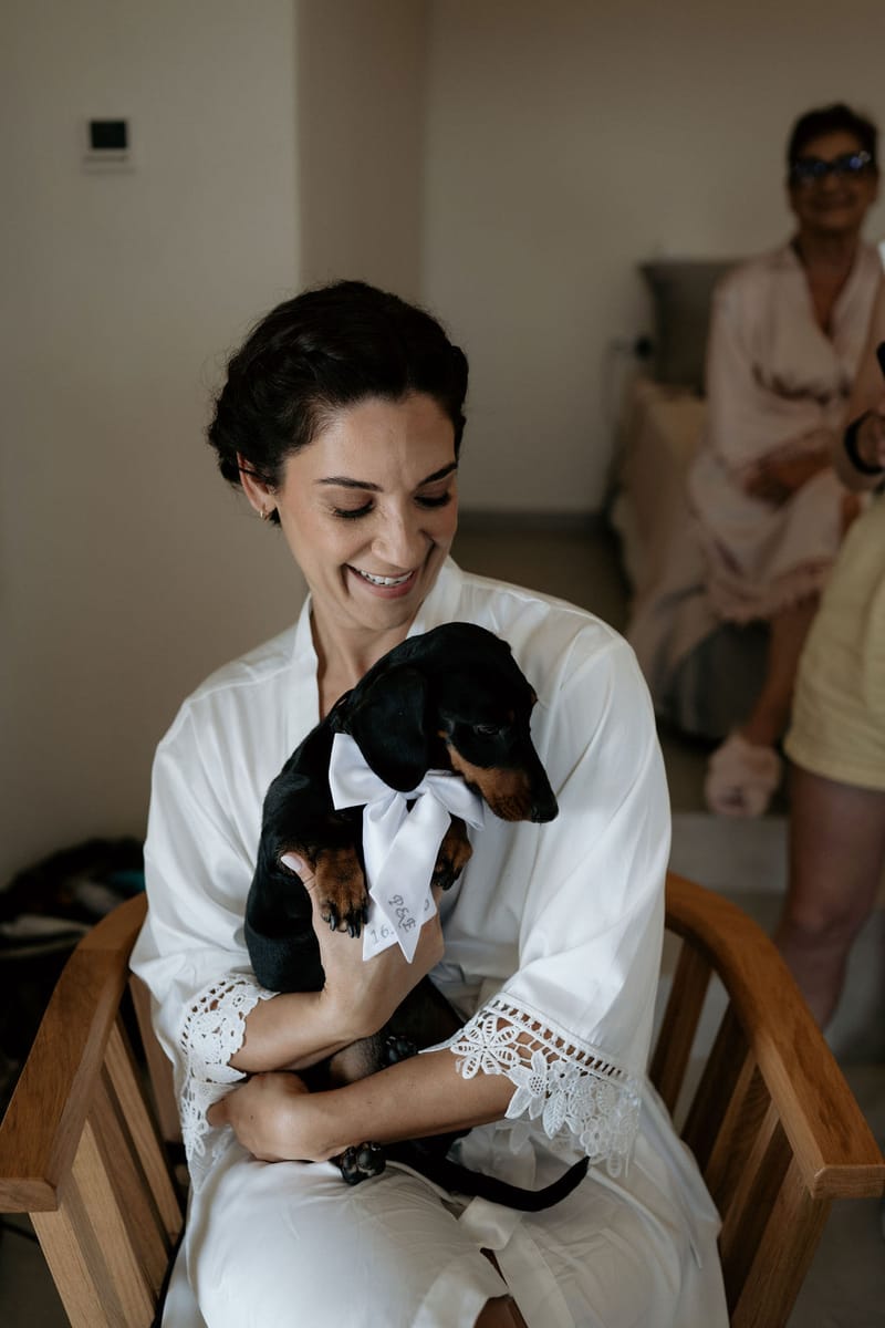 Eliana & Peter Bohemian wedding in Ios