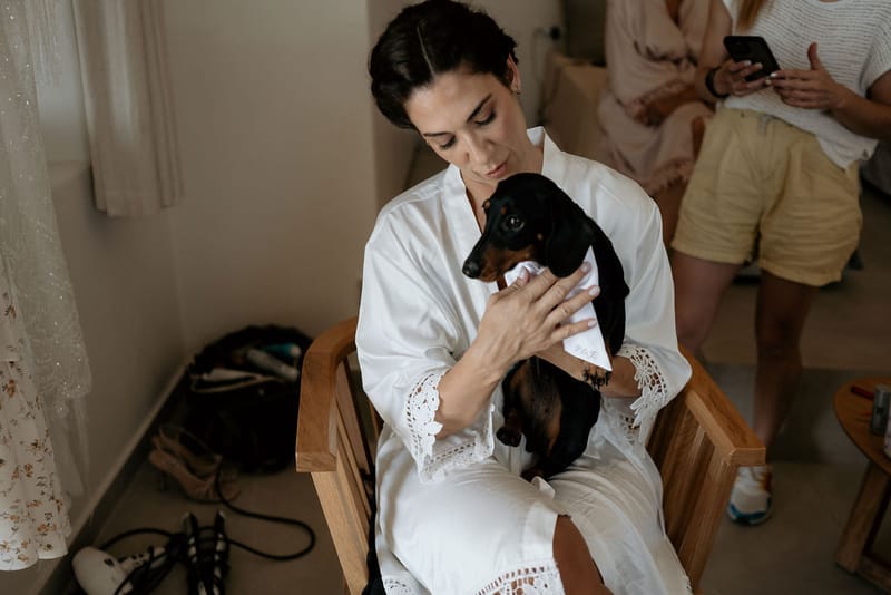 Eliana & Peter Bohemian wedding in Ios