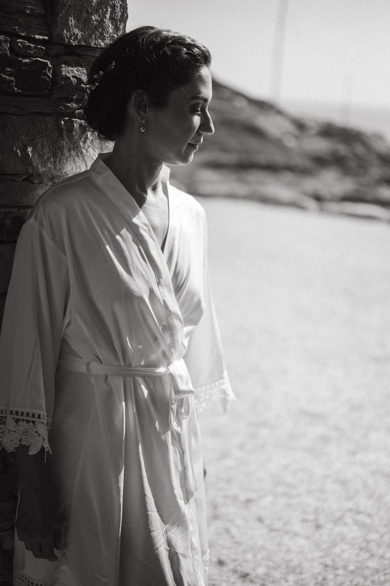 Eliana & Peter Bohemian wedding in Ios