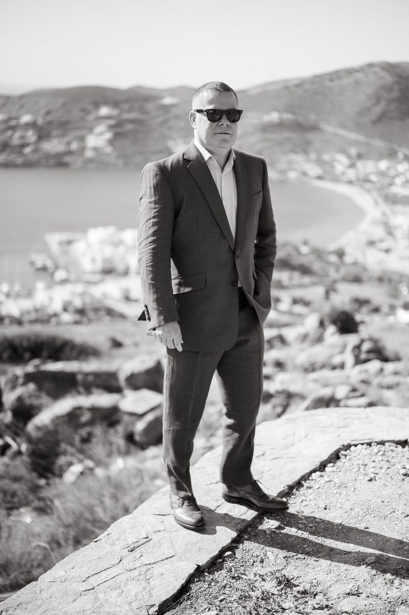 Eliana & Peter Bohemian wedding in Ios