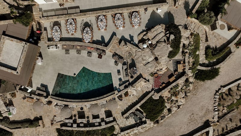 Eliana & Peter Bohemian wedding in Ios