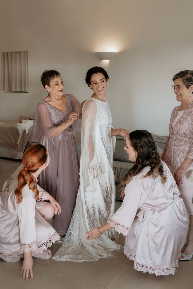 Eliana & Peter Bohemian wedding in Ios