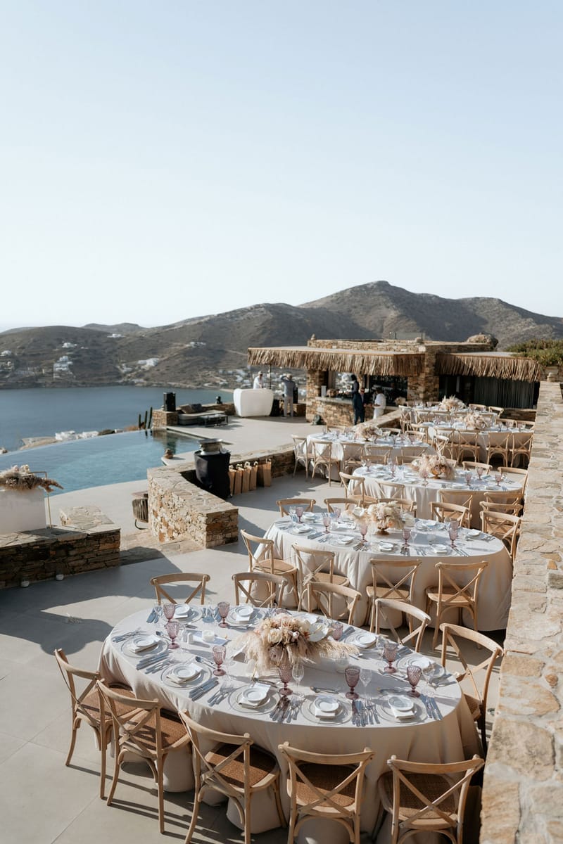 Eliana & Peter Bohemian wedding in Ios