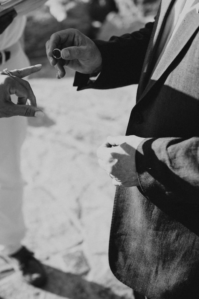 Eliana & Peter Bohemian wedding in Ios