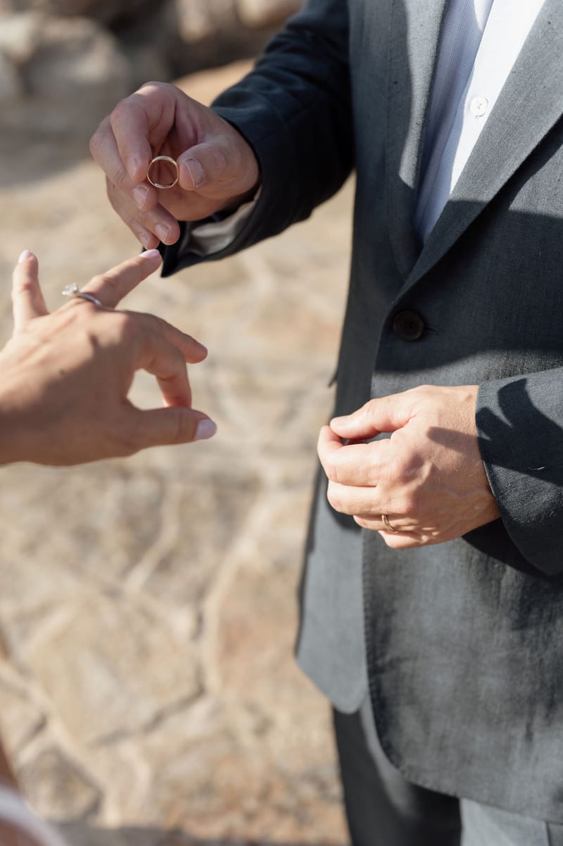 Eliana & Peter Bohemian wedding in Ios