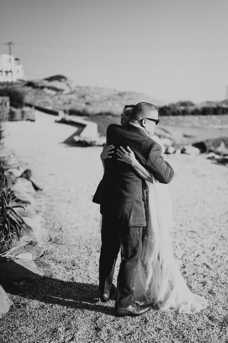 Eliana & Peter Bohemian wedding in Ios