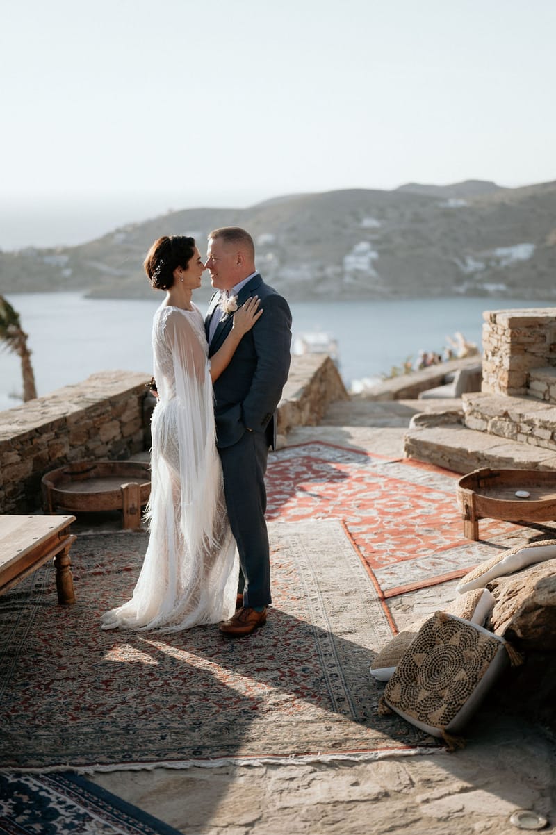 Eliana & Peter Bohemian wedding in Ios