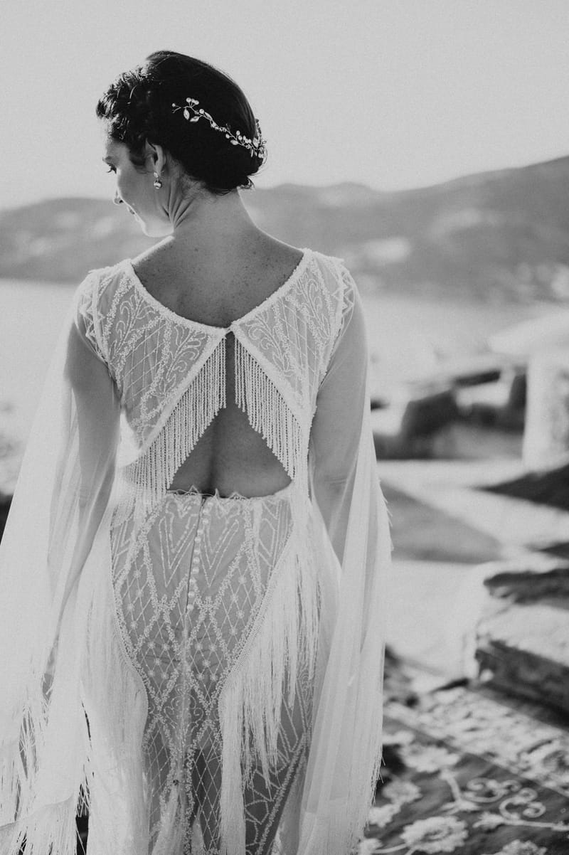 Eliana & Peter Bohemian wedding in Ios