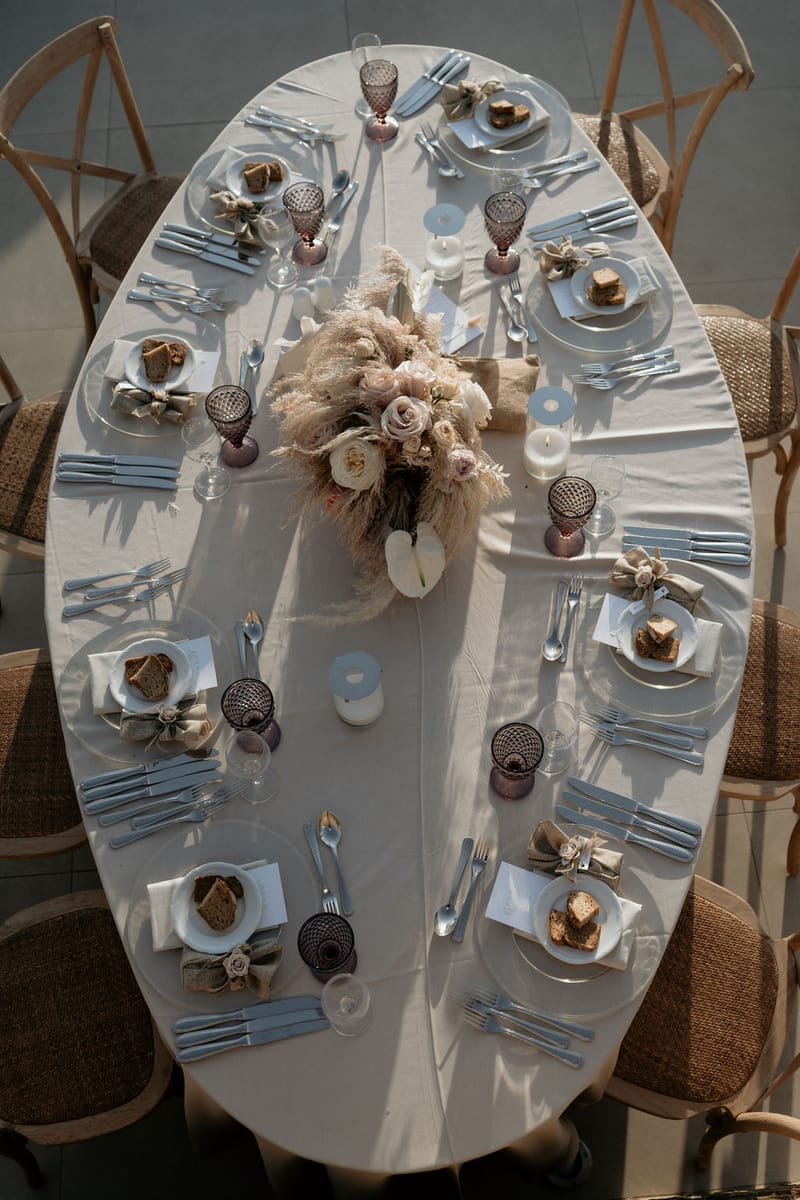 Eliana & Peter Bohemian wedding in Ios