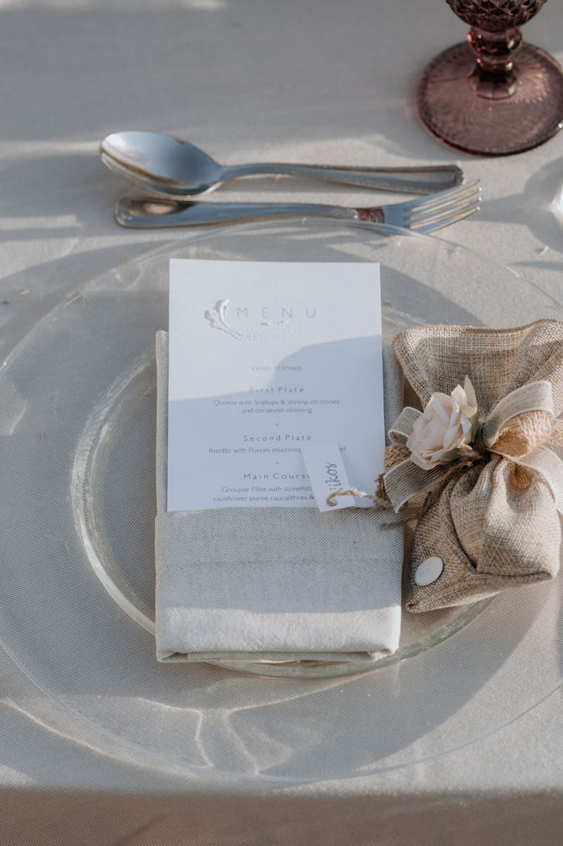 Eliana & Peter Bohemian wedding in Ios