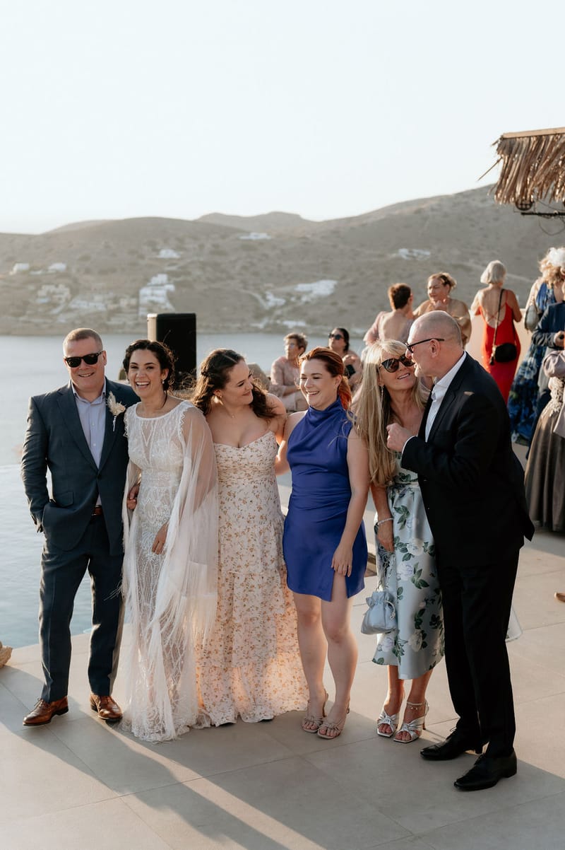 Eliana & Peter Bohemian wedding in Ios