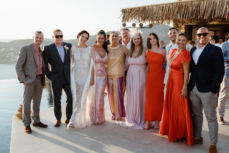 Eliana & Peter Bohemian wedding in Ios