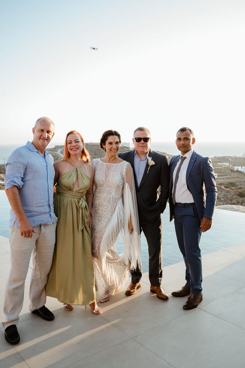 Eliana & Peter Bohemian wedding in Ios