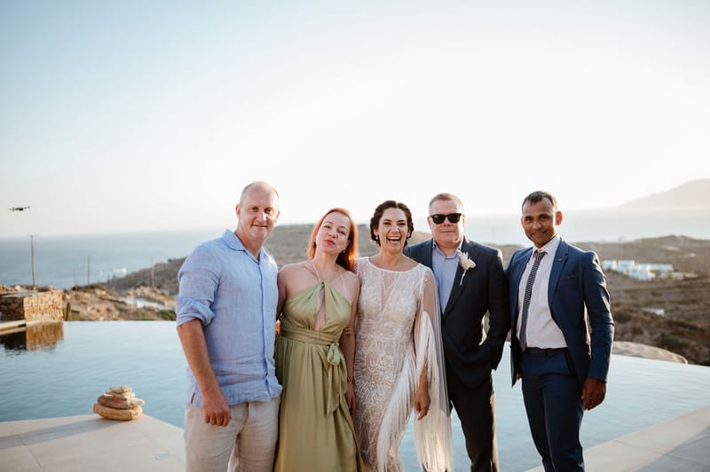 Eliana & Peter Bohemian wedding in Ios