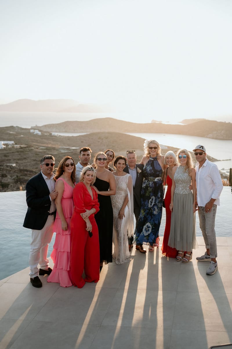 Eliana & Peter Bohemian wedding in Ios