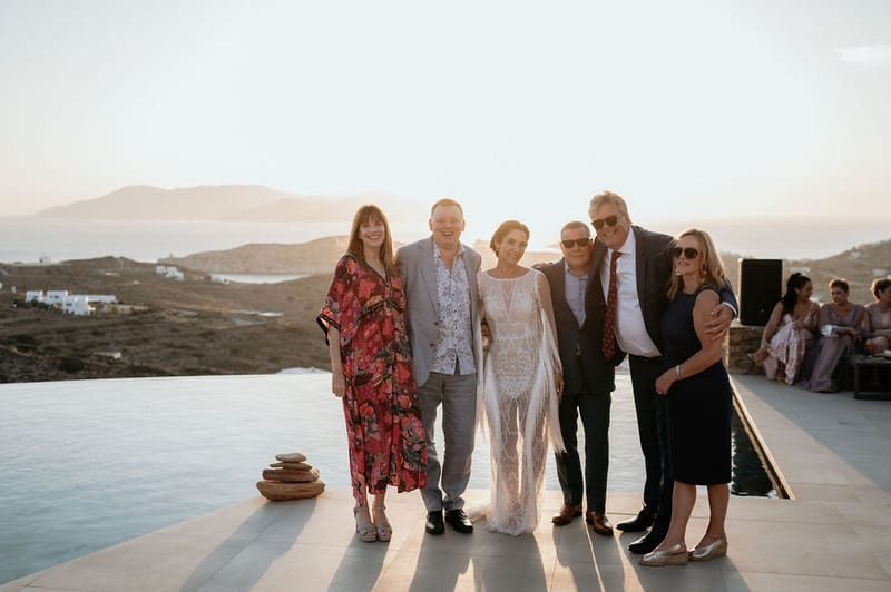 Eliana & Peter Bohemian wedding in Ios