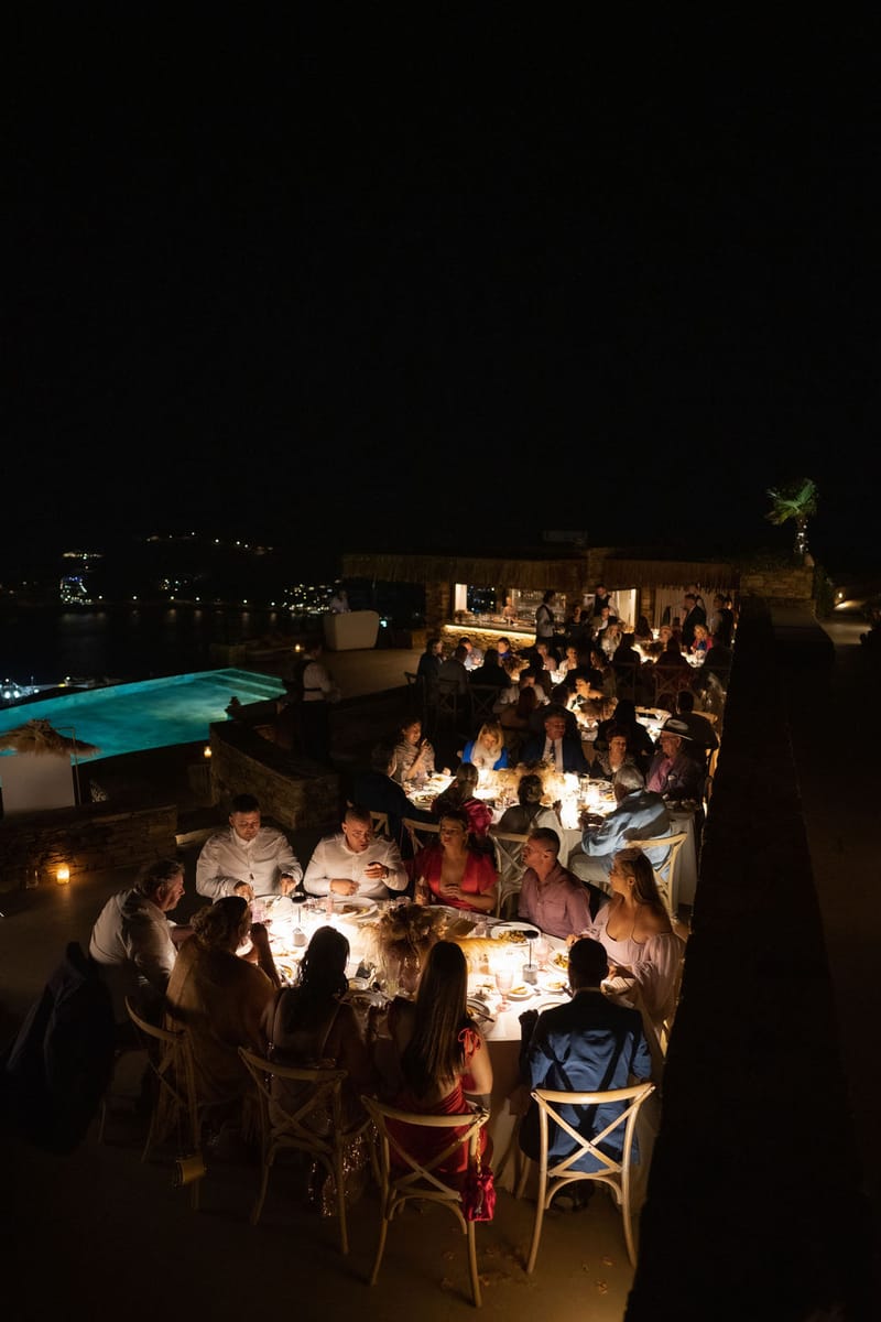 Eliana & Peter Bohemian wedding in Ios