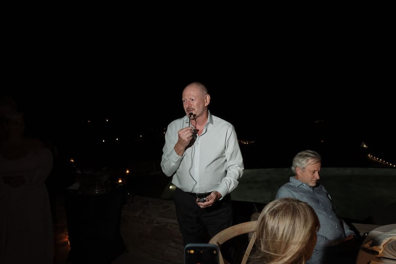 Eliana & Peter Bohemian wedding in Ios