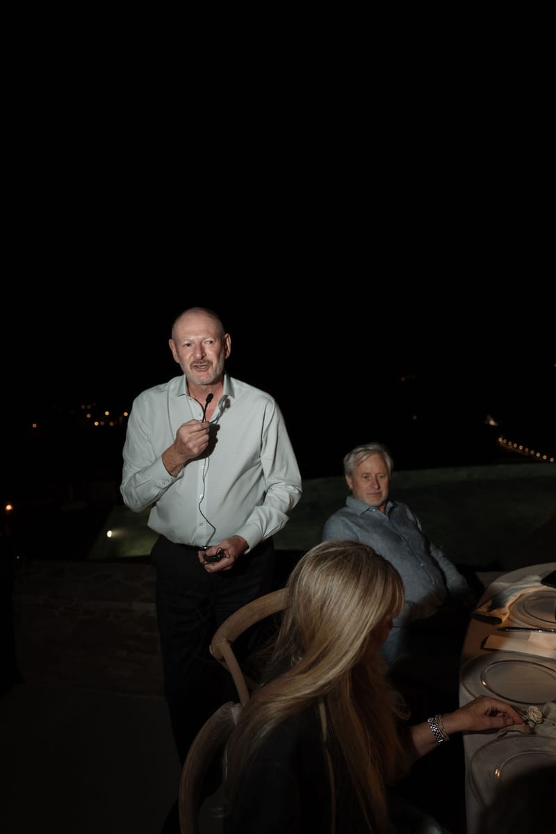 Eliana & Peter Bohemian wedding in Ios