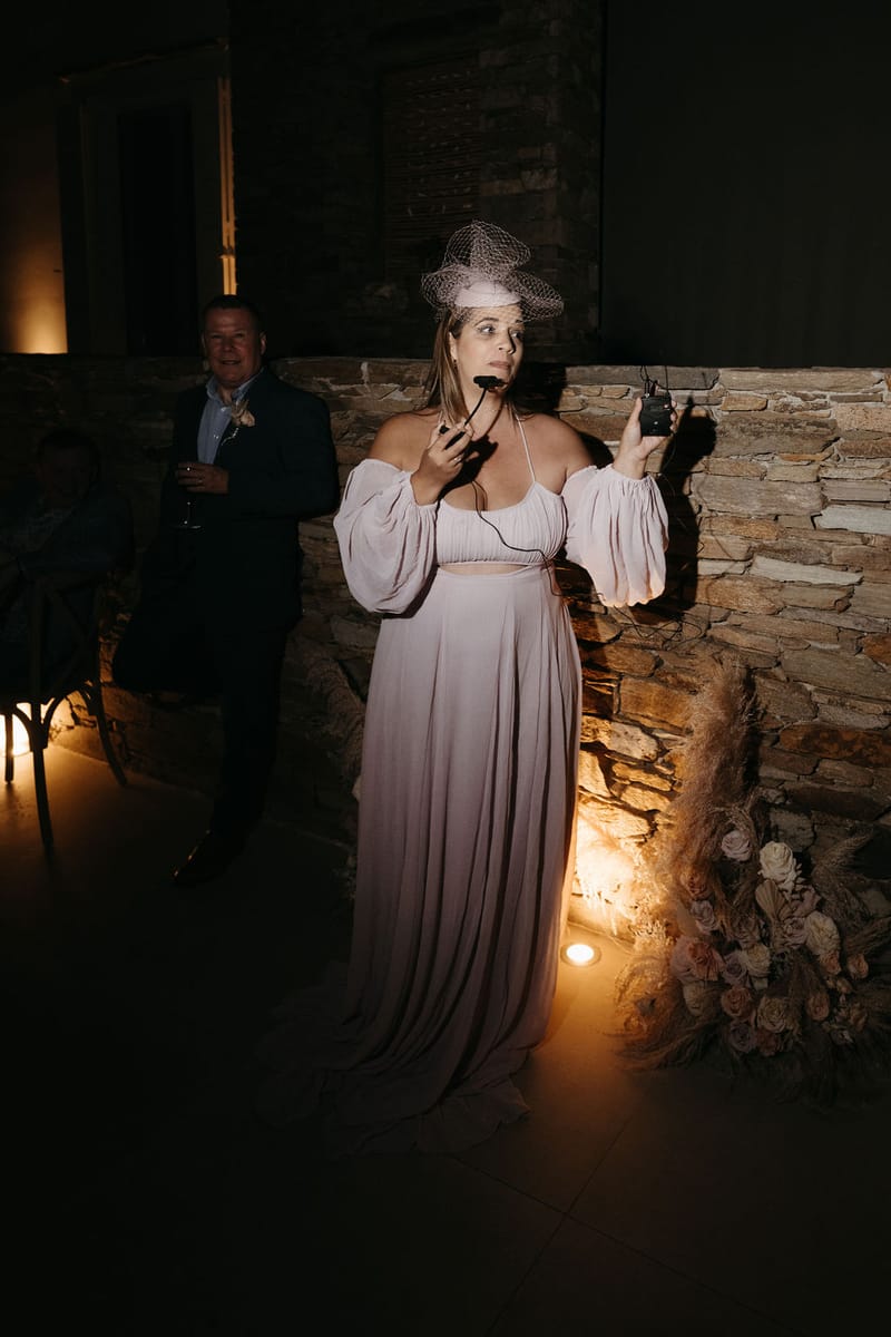 Eliana & Peter Bohemian wedding in Ios