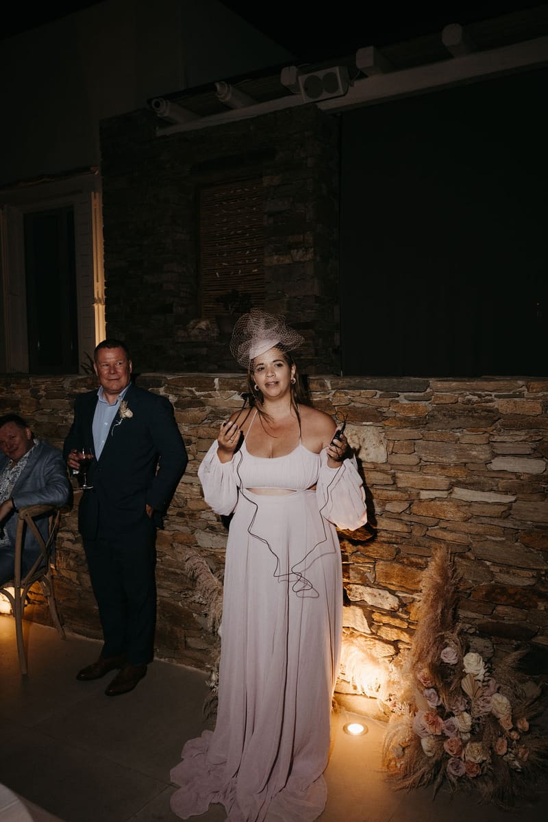 Eliana & Peter Bohemian wedding in Ios