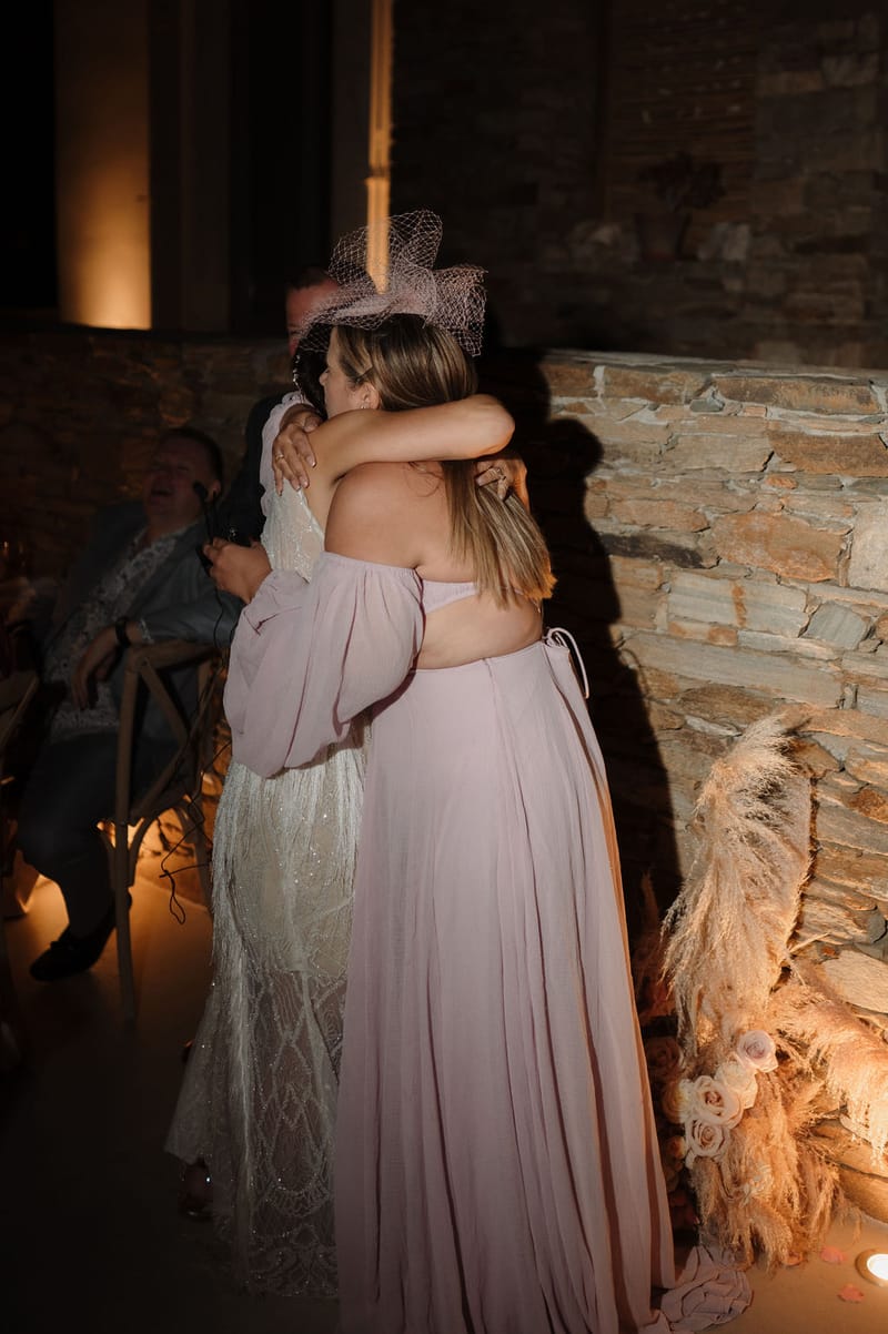 Eliana & Peter Bohemian wedding in Ios