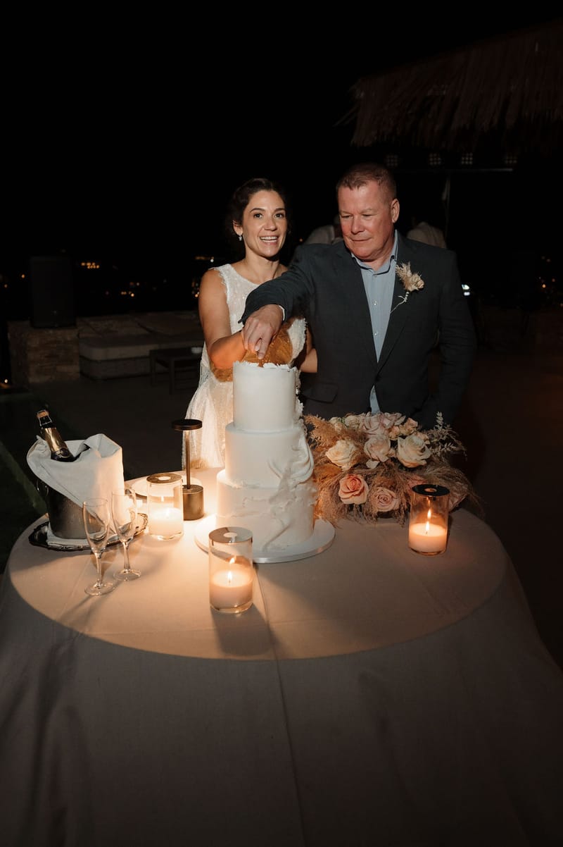 Eliana & Peter Bohemian wedding in Ios