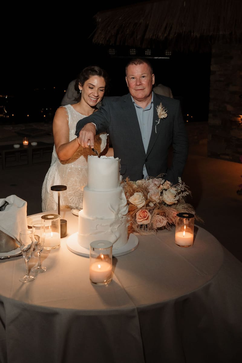 Eliana & Peter Bohemian wedding in Ios