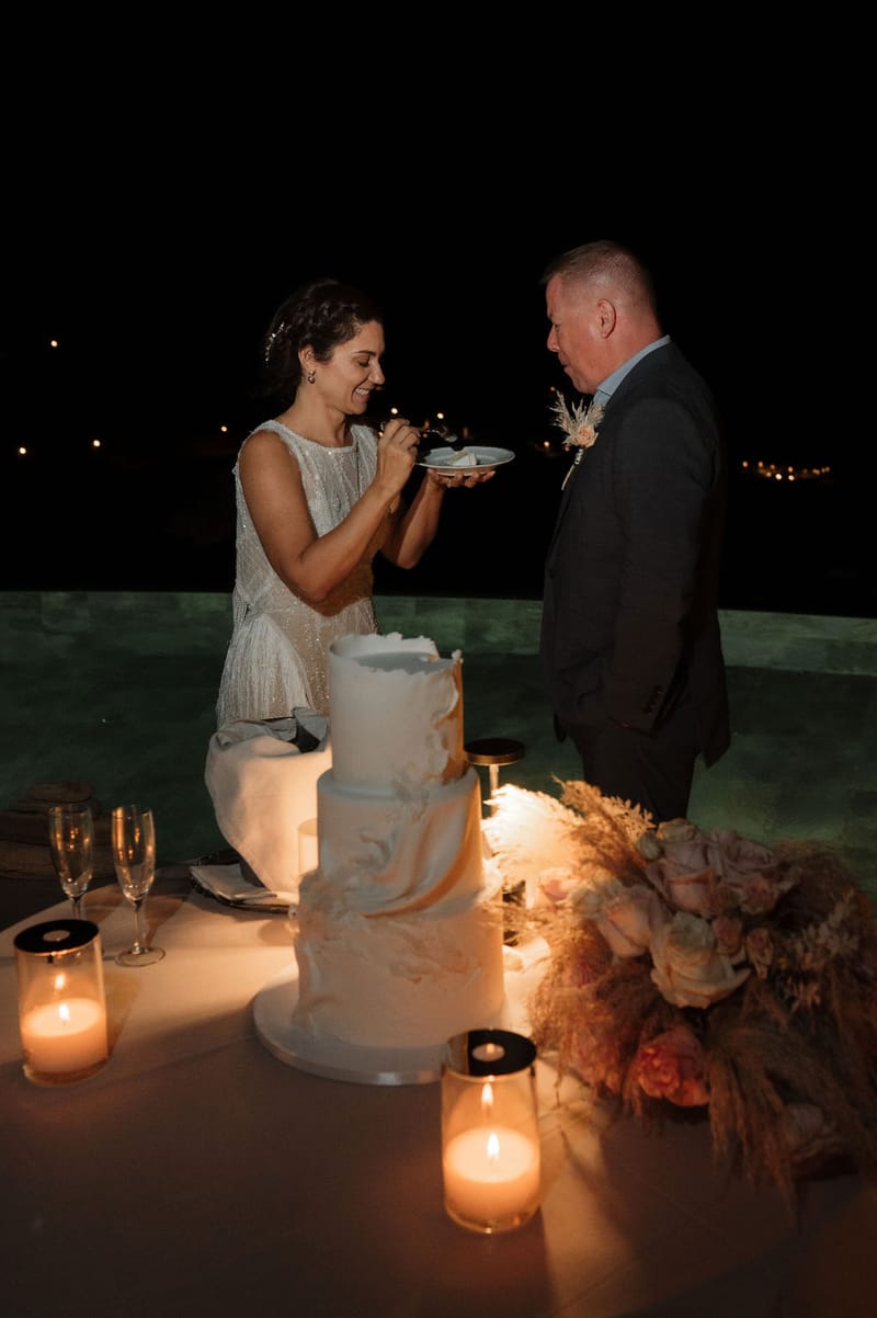 Eliana & Peter Bohemian wedding in Ios