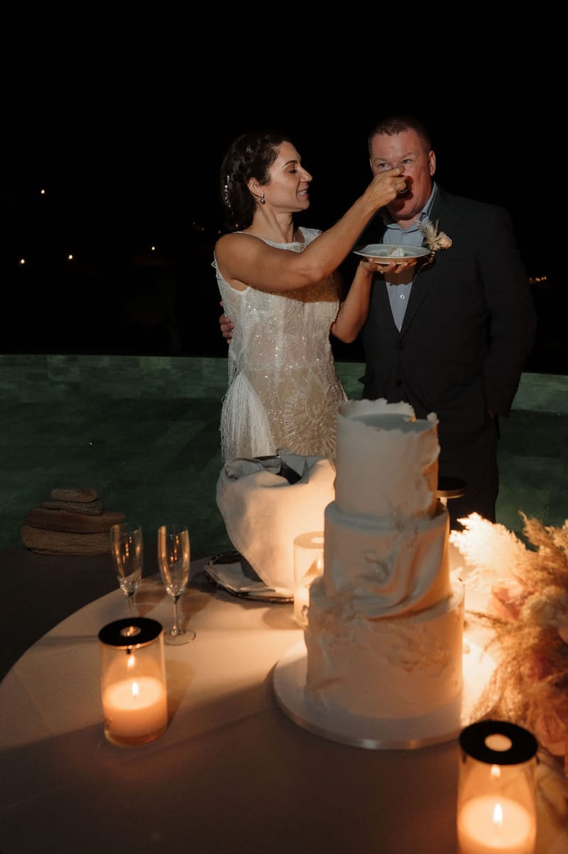 Eliana & Peter Bohemian wedding in Ios