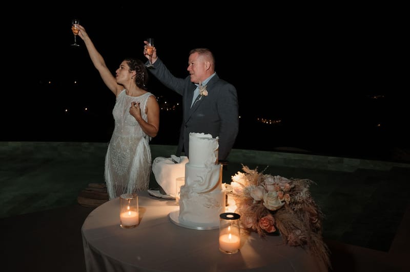 Eliana & Peter Bohemian wedding in Ios