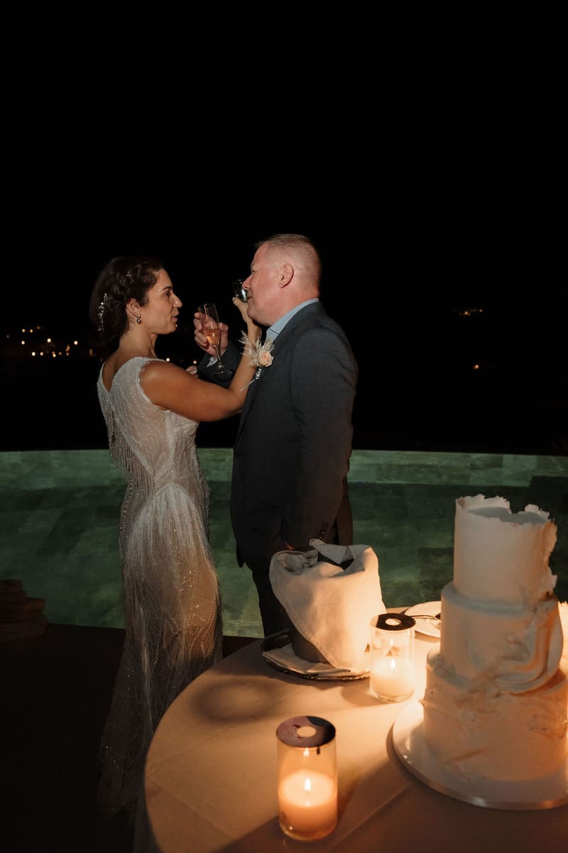 Eliana & Peter Bohemian wedding in Ios